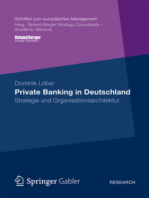 cover image of Private Banking in Deutschland